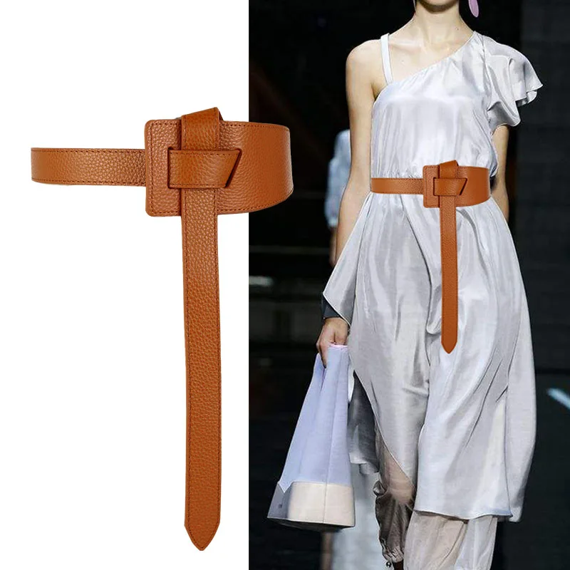 Женский дизайнерский ремень из натуральной кожи джинсовый женский пояс платье с