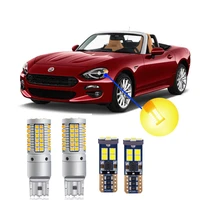 for 2017 2021 fiat 124 spider canbus led front turn signal reverse backup sidemarker light bulbs no error super bright 3030