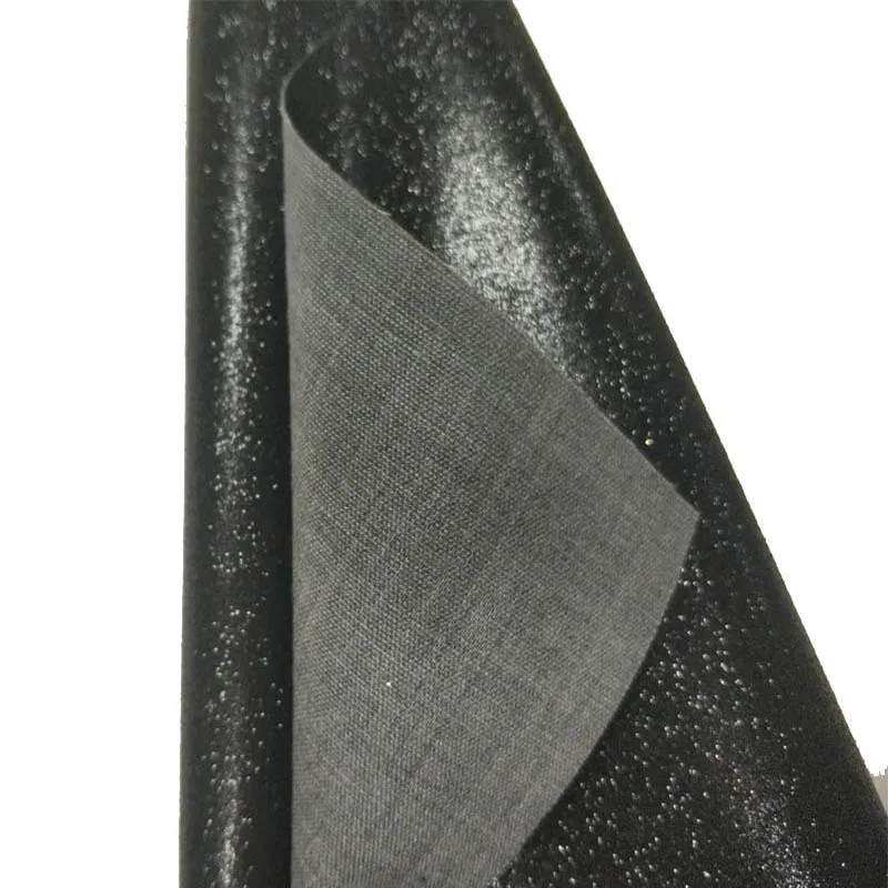 Блестящая синтетическая кожа ткань тонкие блестящие листы DIY ремесла обои