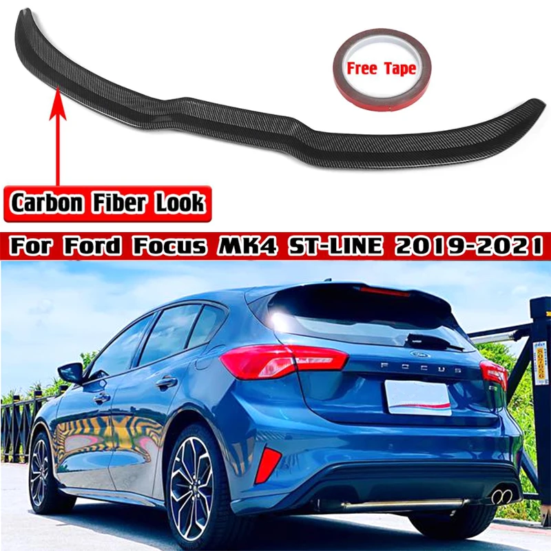 Новое заднее аэродинамическое крыло для багажника автомобиля Ford Focus MK4 ST-LINE 2019 2020 2021.