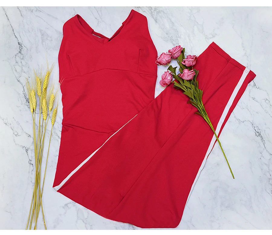 Women Sexy Sportwear Gym Clothing Set Yoga Fitness Jumpsuit Hip Sports Jumpsuit Dance Pants Female Clothes for Workout