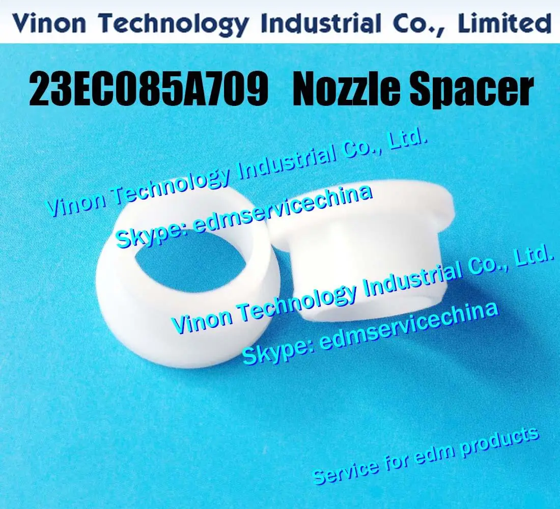 

(2pcs pack) 23EC085A709 edm Nozzle Spacer Lower high speed maching for Makino machines 23EC.085A.709