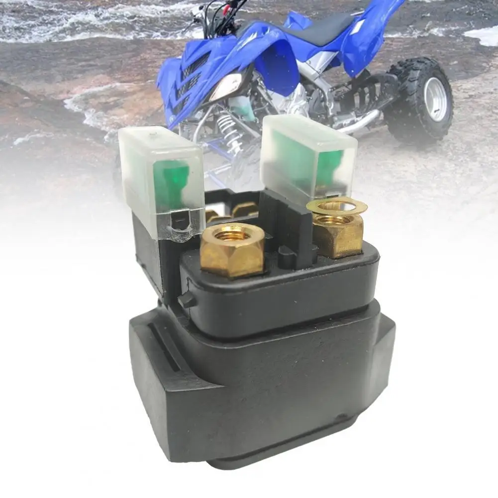 

Premium Sturdy Black Starter Relay Switch 5HH-81940-02-00 5TJ-81940-10-00 Black Motorcycle Starter Relay Replacement