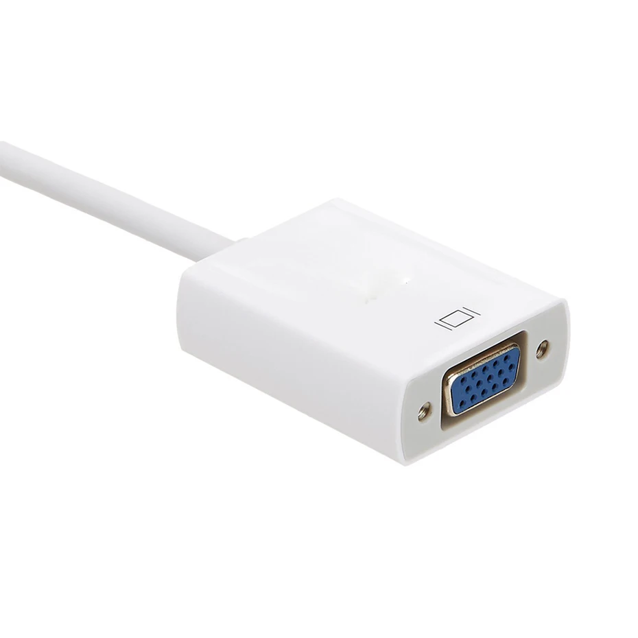 Кабель Thunderbolt Mini Displayport-VGA для apple macbook pro air mini DP-VGA адаптер Dell Asus Lenovo | Электроника