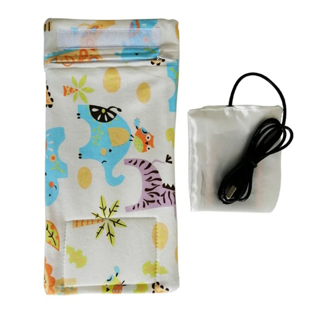 J USB молочный водонагреватель прогулочная коляска изолированная сумка детская бутылочка для кормления обогреватель портативный Подогреватель бутылочек для детей - Цвет: J