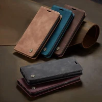 luxury business flip wallet pu leather case stand cover for samsung galaxy s8 s9 s10 s20 s21 plus ultra phone shell pouch