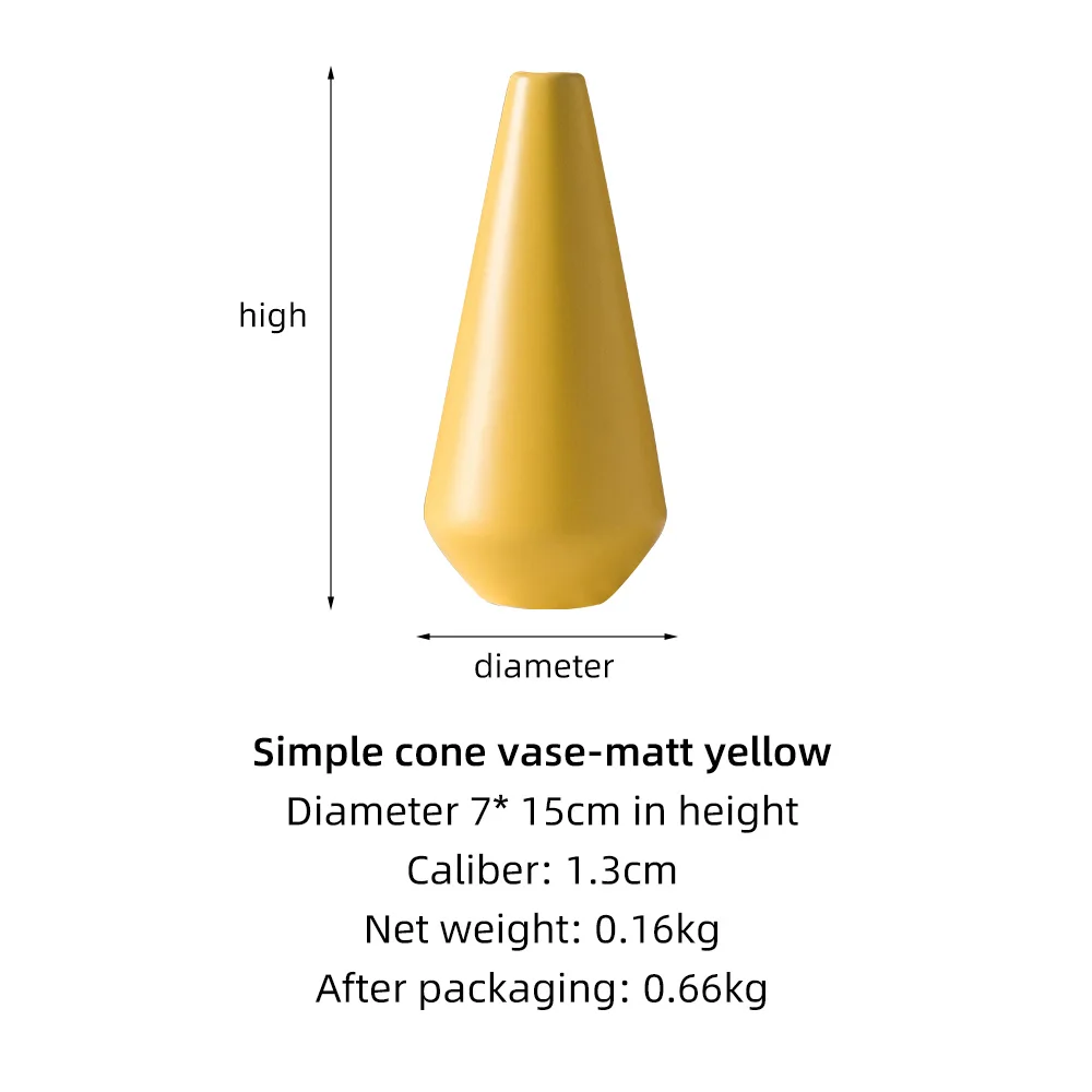 

Ceramic Simple Vase Modern Home Decor Room Decoration Flower Arrangement Small Flower Vase Office Decoration Desktop Crafts