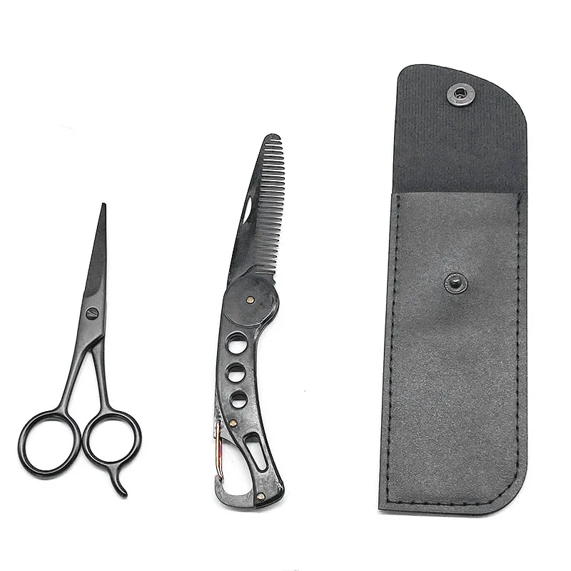 

Портативный Для мужчин борода расческа Нержавеющая сталь мужской инструмент для бритья на Расческа Щетка для усов складной Ножи Форма