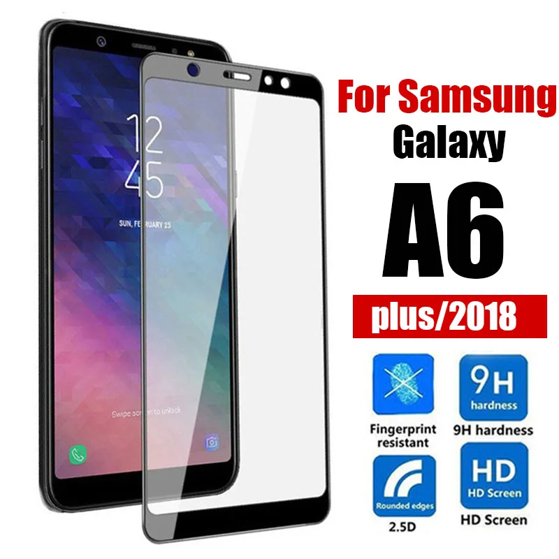 Бронированное Защитное стекло для Samsung a6 plus 2018 Защитная пленка экрана a 6 a6plus