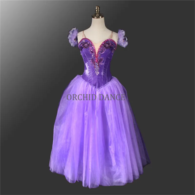 Профессиональный индивидуальный размер Женская бархатная фиолетовая