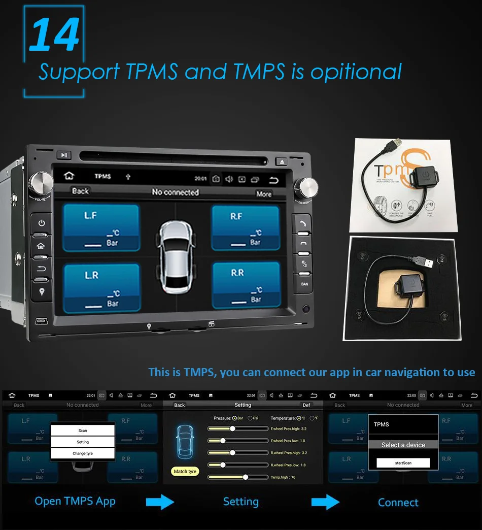 Eunavi Восьмиядерный 4 Гб ОЗУ 2 din Android 9,0 7 ''автомобильный DVD gps Navi для VW Glof Bora Passat Mk5 Golf Mk4 Polo сиденье Jetta