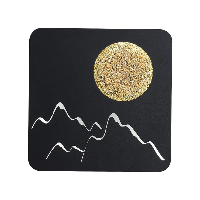 

Modern LED Wall Lamp Creative Moon Light for Living Room Bedroom Bedside Light Lighting Decoration 3 Color Square / Round