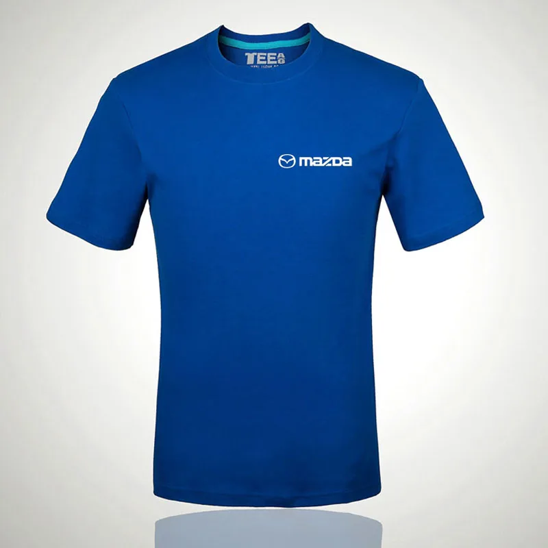 

2020 Brand Tshirts Mazda logo t shirt Letter Printed Fashionable Round Neck T-shirts short sleeve T-shirt
