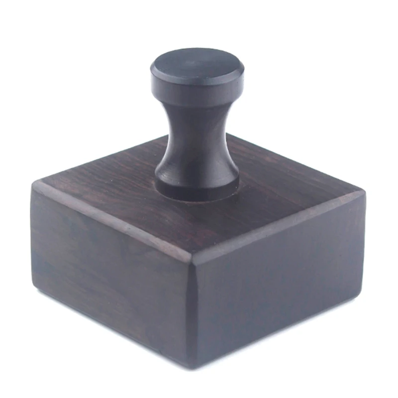 

1 Pcs Wood Leather Edge Burnisher High Density Black Wood Edge Slicker Leather Craft Tool Polished Grinding Tool