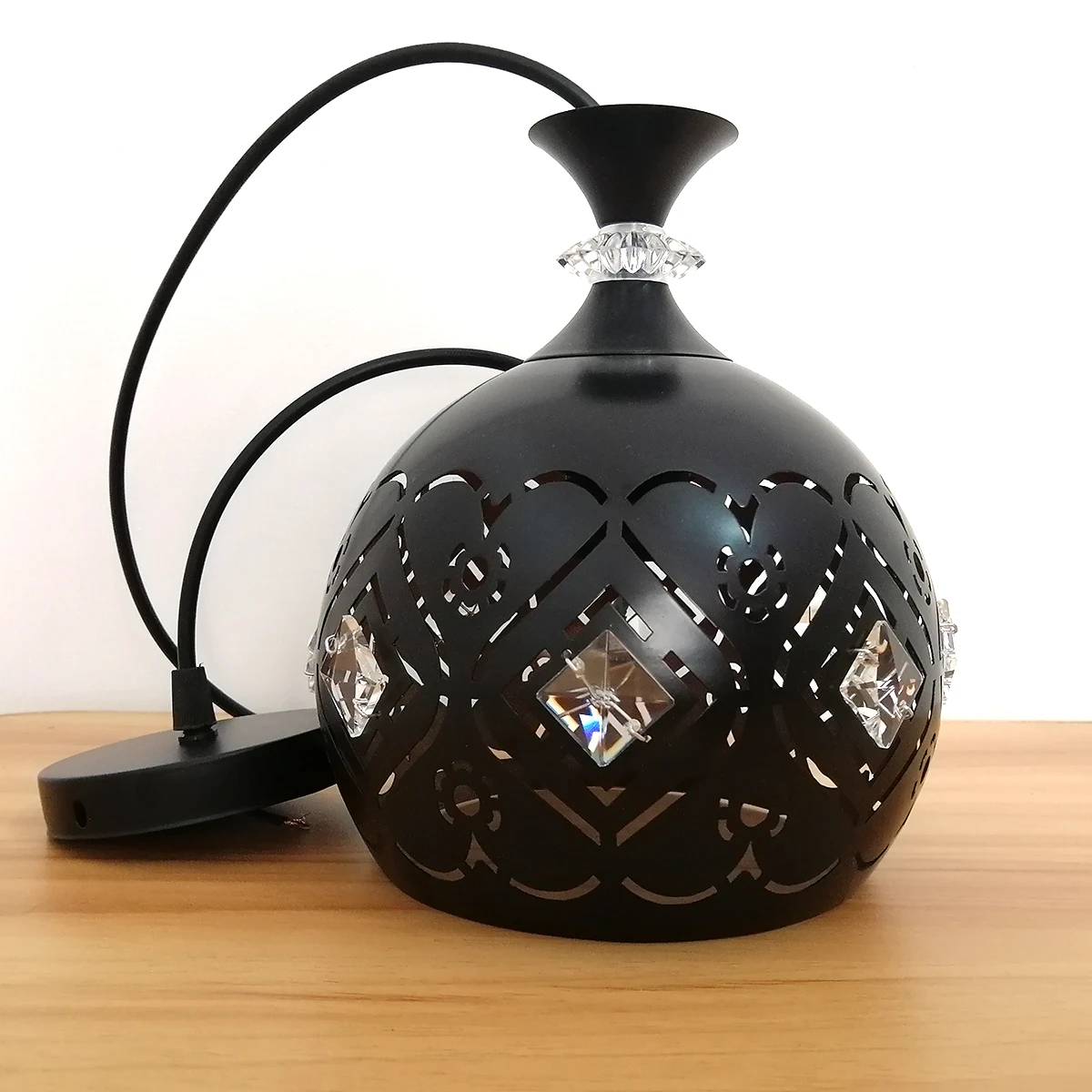 

New Round Pendant Light Modern Dining E27 Led Pendant Lamp for Coffee Bar Hanging Lamps Nordic Iron Lampshade pendent light