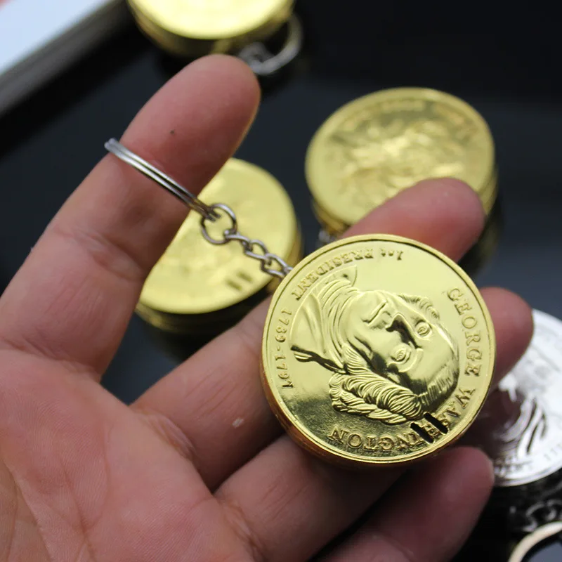 Новинка 2020 мини зажигалка в форме монет портативная имитация брелока для ключей
