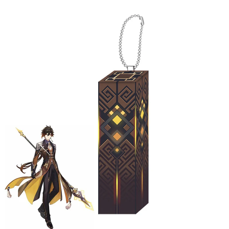 

Genshin Impact Zhongli Cosplay Pillars Short Plush Doll Kawaii Pendant Gifts Collections