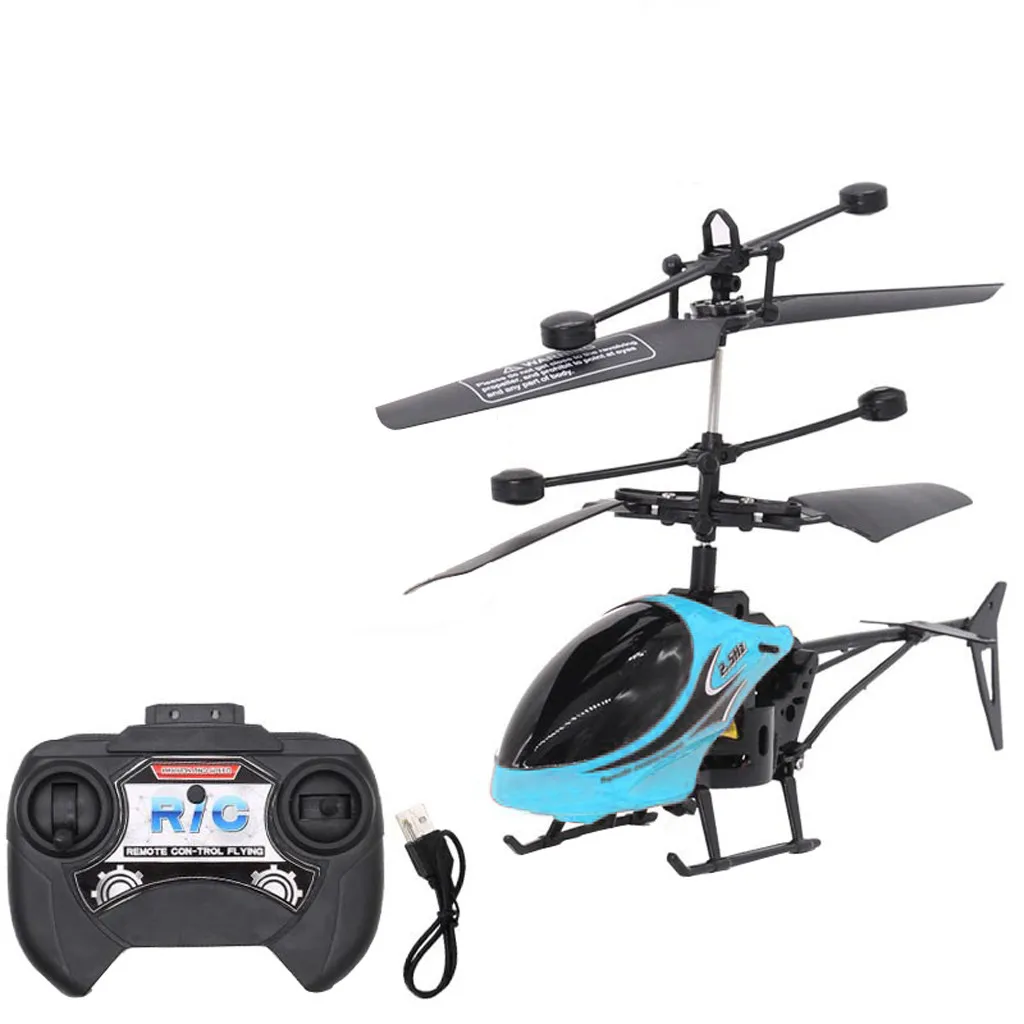 Mini RC Infrared Induction Remote Control Toy 2CH Gyro Helicopter Drone | Игрушки и хобби