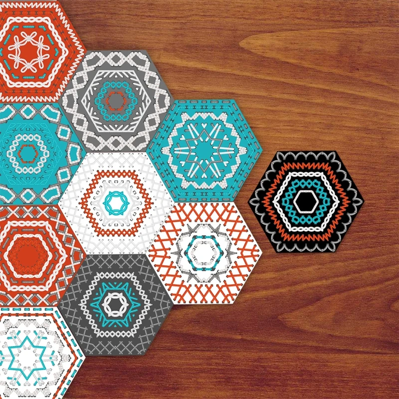 10 шт. шестигранный марокканский самоклеящаяся Non Slip Ванная комната Кухня плитка