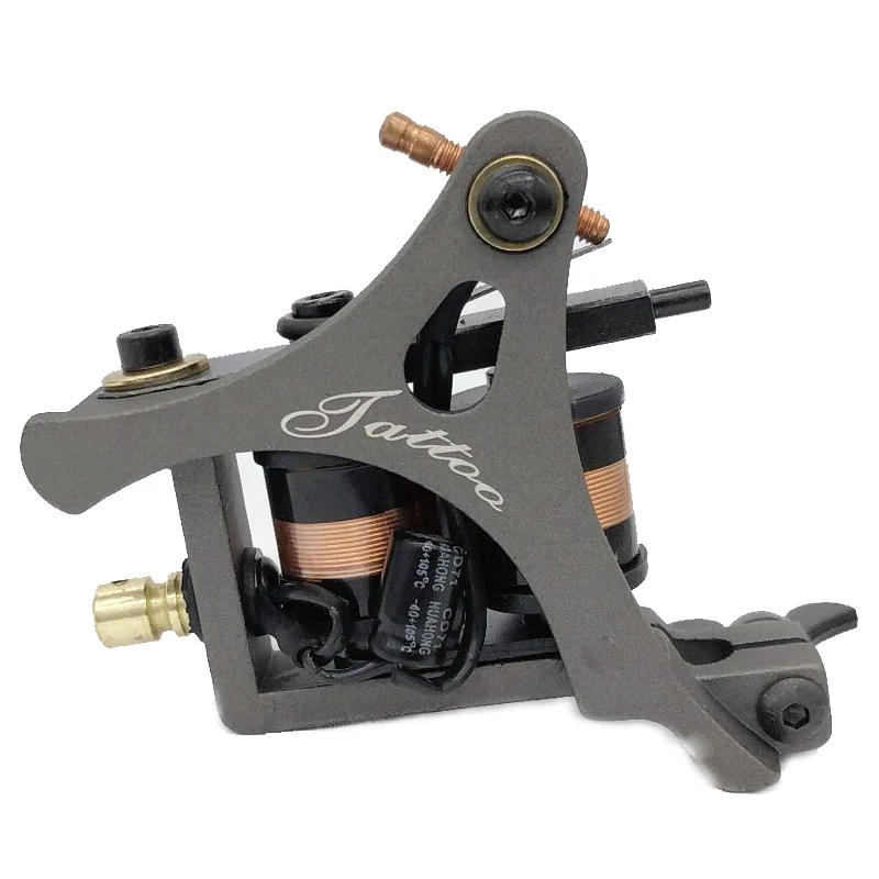 

10 Wraps Coil Tattoo Machine shader Gun Permanent Makeup Coil Tattoo Gun Shader Professional Tattoo Machine
