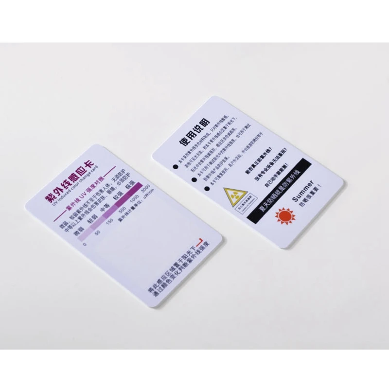 

10 Pcs/Set Reptile Terrarium UVB Test Card UV Light Lamp Life Tests Paper GXMA