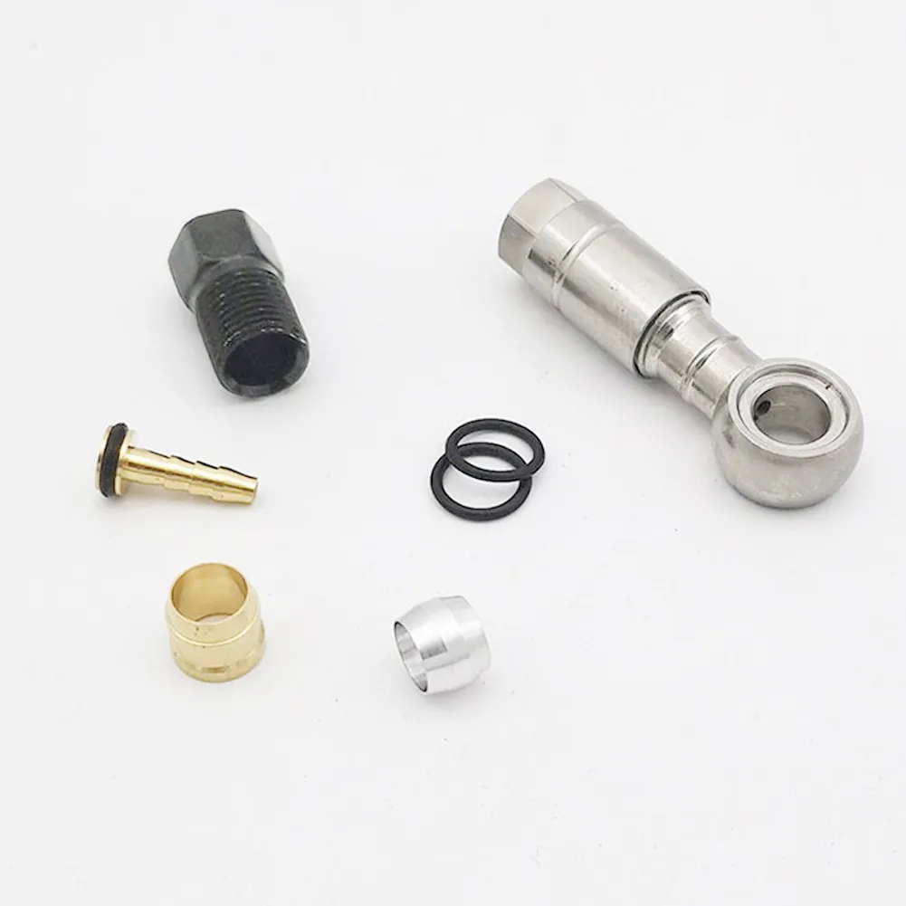 

Bike Bicycle Hydraulic Brake Cable End Hose Banjo Connector Olive Kit For MTB Road Bike Shift Brake Cycling Accessories