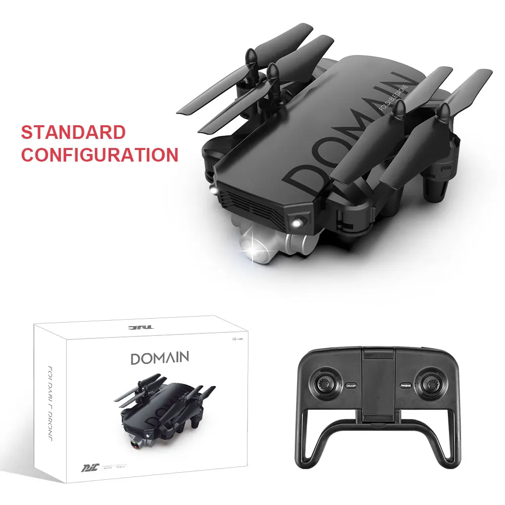 R7 RC Дрон 4K HD камера складной Профессиональный селфи Квадрокоптер с wifi FPV Camerra мини-Дрон Вертолет игрушка для детей - Цвет: NoCam Black Box