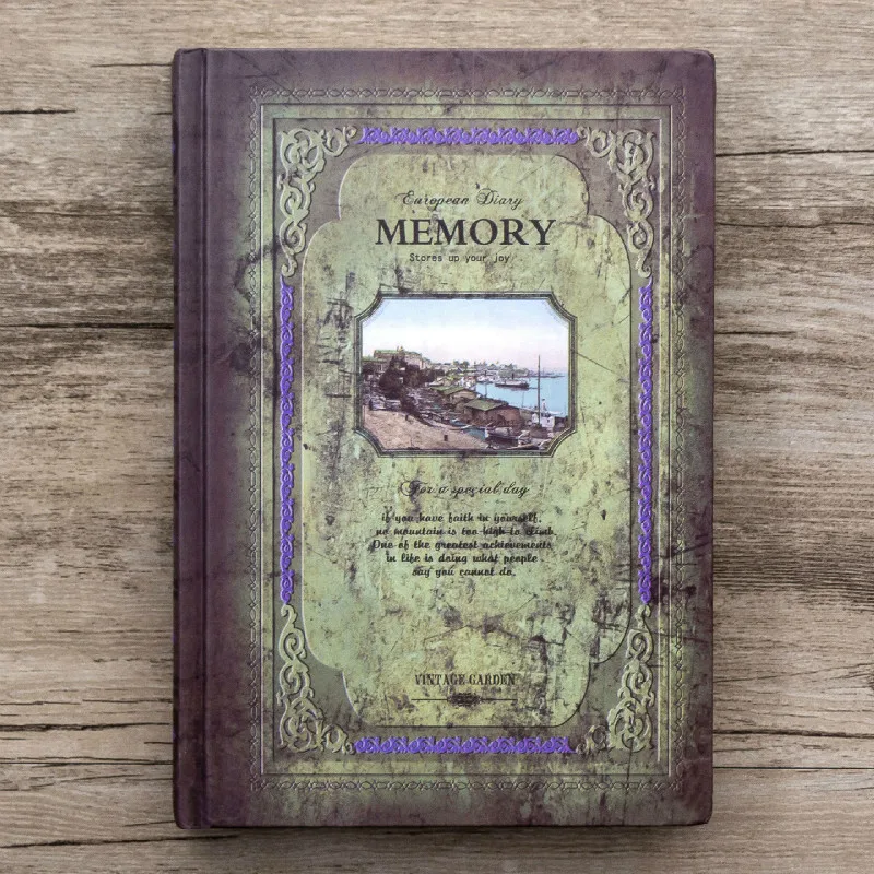 Волшебная креативная Жесткая обложка дневник книжка винтажный блокнот А5 на