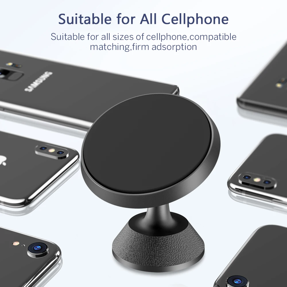 

Universal Magnetic Car Phone Holder Magnet Phone Mount For iPhone 12 11 Samsung in Car Mobile Cell Phone Holder Stand Smartphone