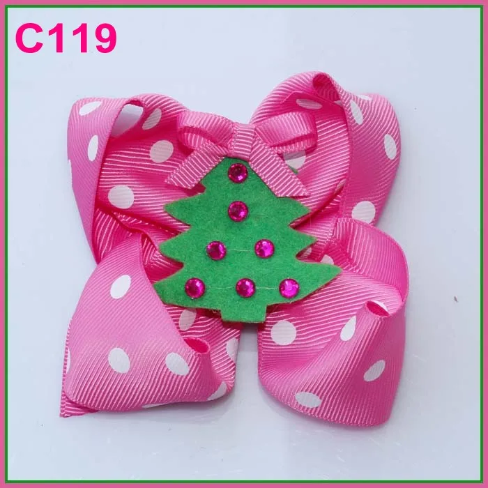 Бесплатная доставка B group 12 шт. рождественские банты для волос конфеты бант-трость