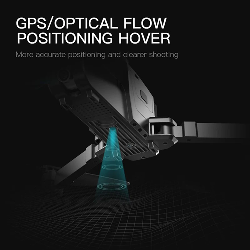 

K1 Drone GPS With 4K Camera 120-Degree Wide Angled Lens One Key Return Circle Fly Follow Me Optical Flow Positioning System