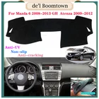 Крышка приборной панели, Защитная панель для Mazda 6 2008  2013, автомобильные аксессуары, панель управления 2009 2010 2011 2012