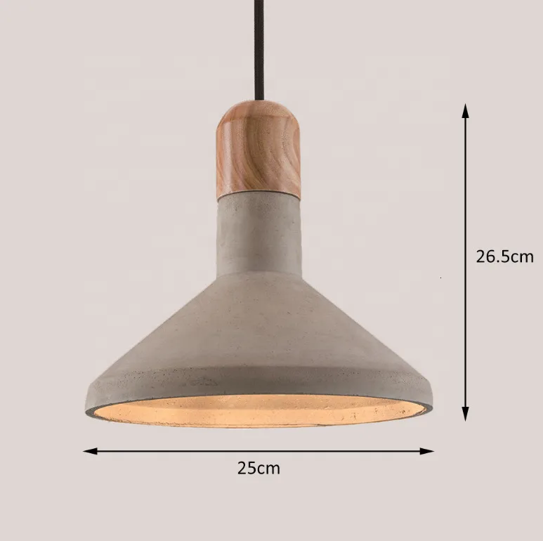Подвесной светильник в скандинавском стиле Современная железная лампа виде