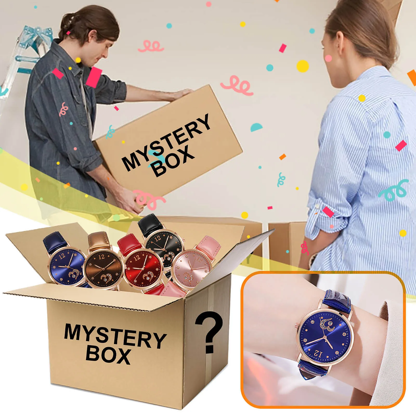 

Женские кварцевые часы на Хэллоуин, 5 шт., женские кварцевые часы, индивидуальные часы, 5 шт.