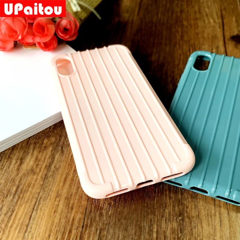 Мягкий силиконовый чехол UPaitou для OPPO Realme 5 3 2 Pro X Lite Realme3 Realme2 однотонный сумка |