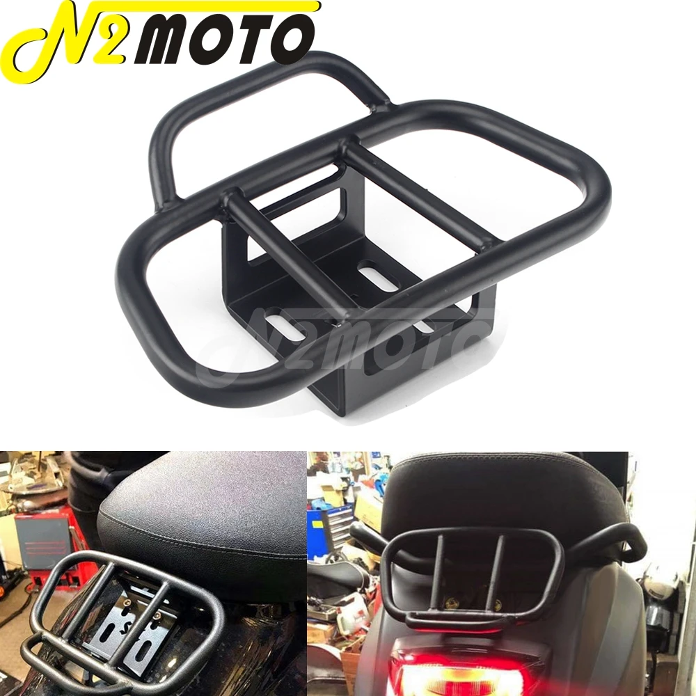 

Motorcycle Black Rear Sports Luggage Rack Bracket Tail Shelf Support For Sprint Primavera 150 S150 LX150 GTS GTV 150 250 300