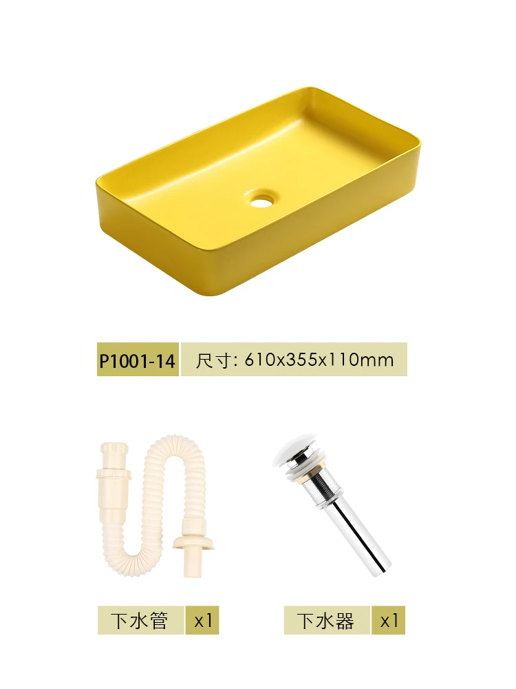 Креативная раковина для туалета домашняя керамическая ванной комнаты с одной