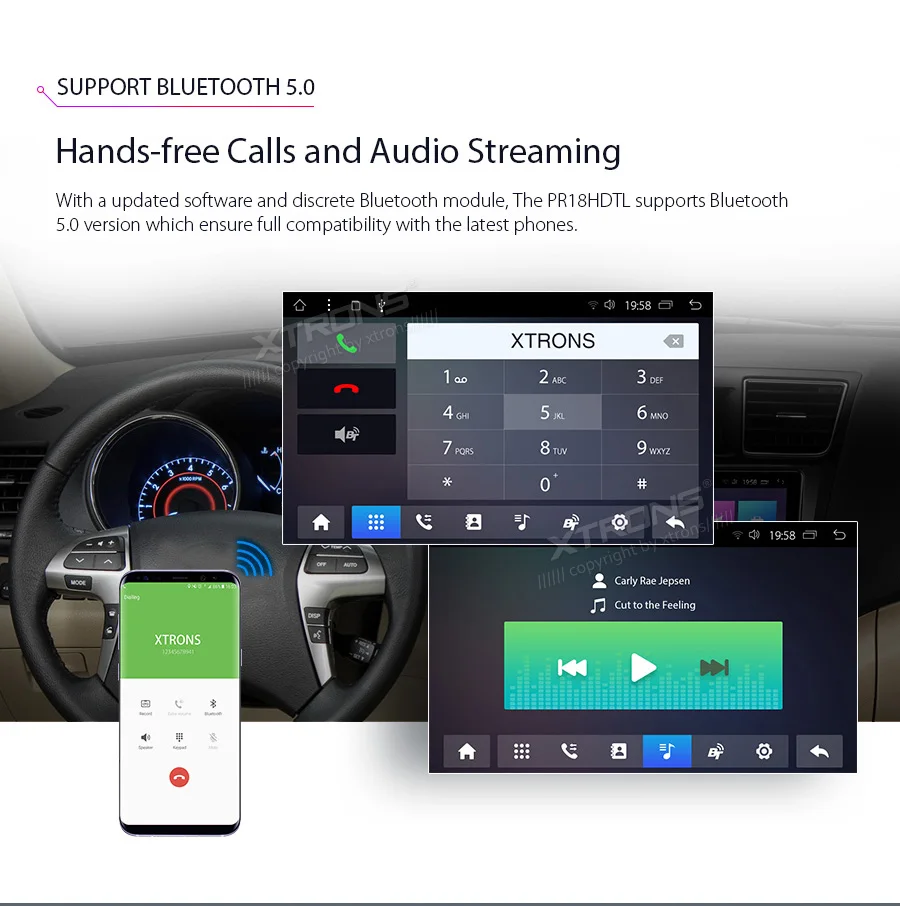 XTRONS 10 1 &quotAndroid 8 автомобильный стерео радио плеер GPS для Toyota Highlander 2008 2009 2010 2011 2012 2013