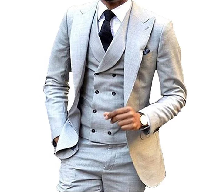 

2020 Новое поступление женихов Для мужчин пике серого цвета с лацканами смокинг для жениха бордовый Для мужчин костюмы Свадебные Best человек блейзер (куртка + брюки + жилет)