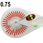 Зубные штифты, конический винт, 24 к, золотые штифты, наборы сверл, сменные конические штифты с покрытием, 4 размера, стоматологический инструмент