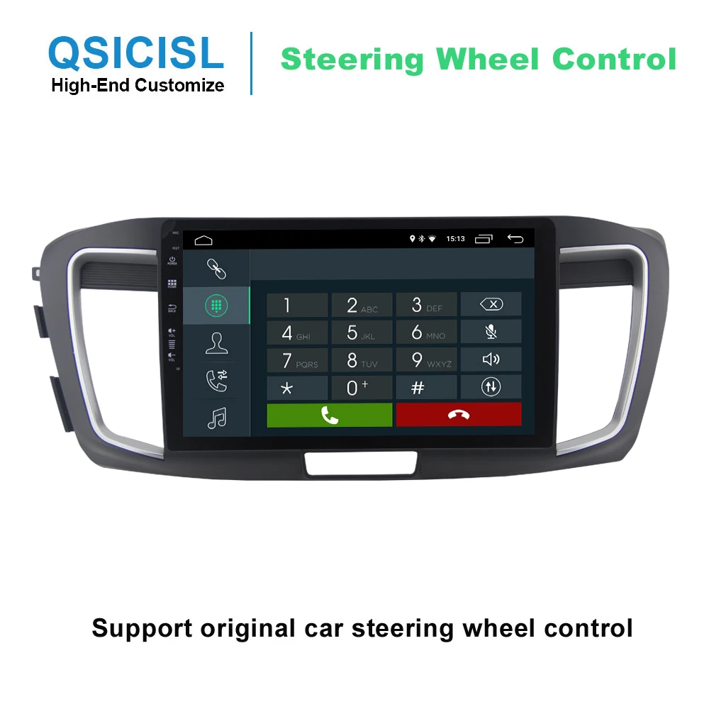 Ips 10 2 &quotAndroid 8 1 автомобильный Радио мультимедийный плеер для Honda Accord 9 era 2014