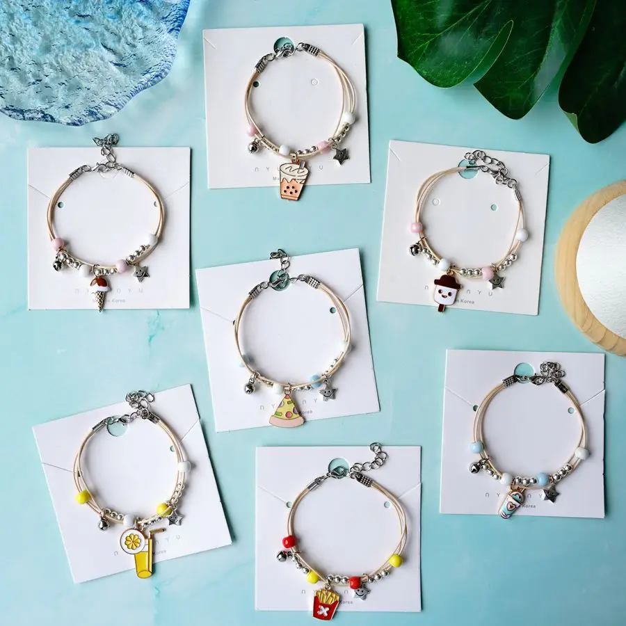 

Летние браслеты с мороженым модные аксессуары серии # YXS31