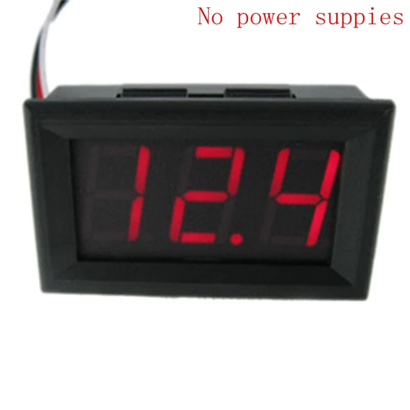 DC 4 5 в-30.0 в цифровой измеритель напряжения Панель Вольт детектор батарея тестер 0