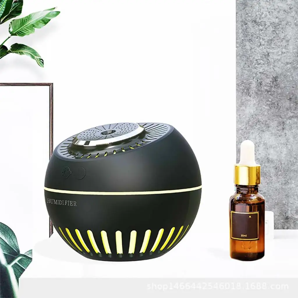 Увлажнитель воздуха с лампочсветильник и диффузором 7 цветов USB | Бытовая техника