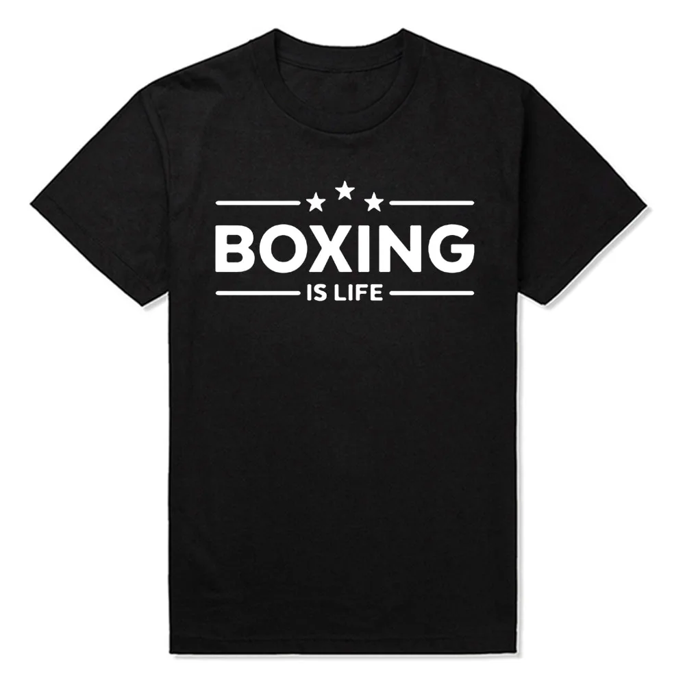 Мужская футболка с надписью Boxings Is My Life новинка 2021 летняя модная коротким рукавом
