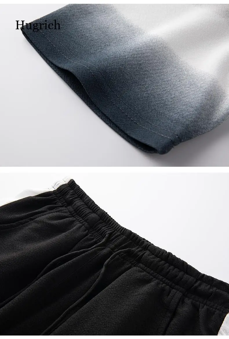 

Oversize Men's T-Shirt Shorts Set Summer Sports Clothes Sportswear Tshirt + Shorts Tracksuit Male