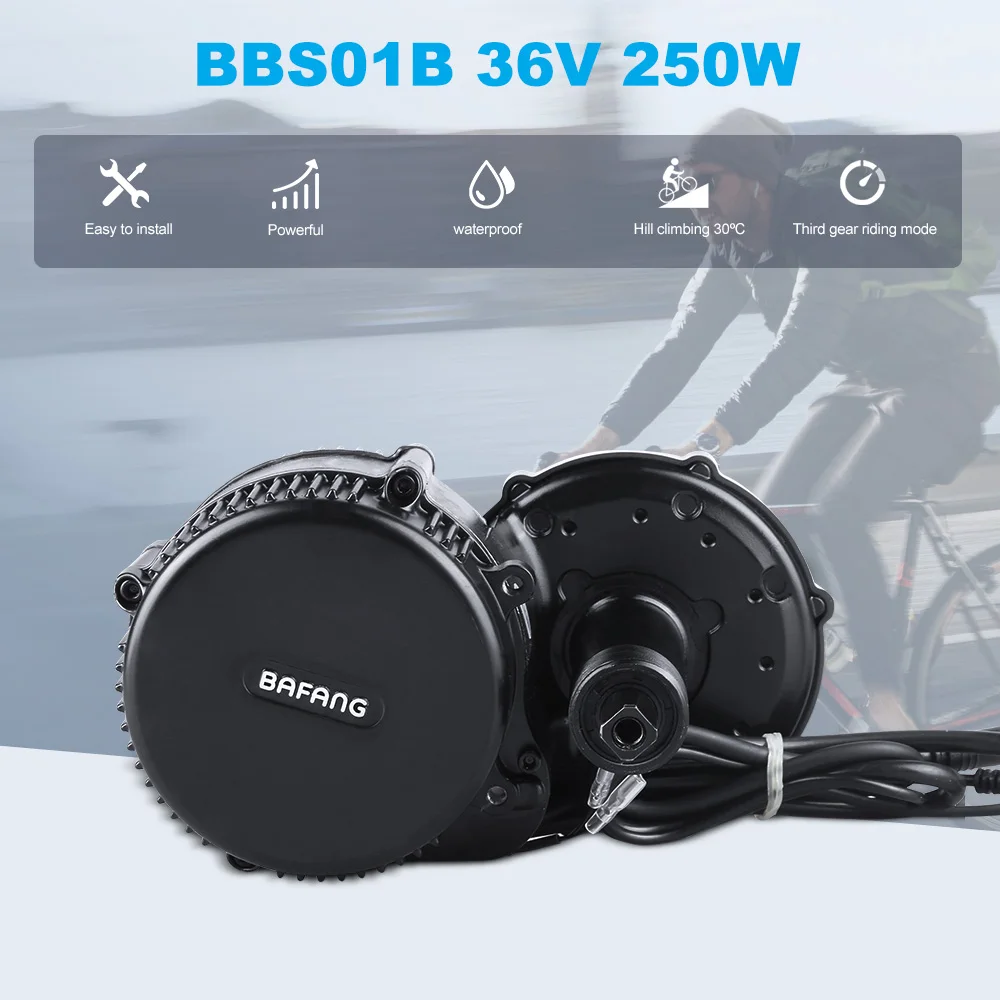 Набор для переоборудования велосипеда Bafang BBS01B 36 В 250 Вт | Спорт и развлечения