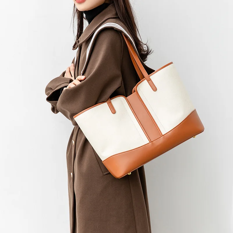 

Новинка 2021, модная универсальная сумка-тоут, популярная цветная сумка через плечо, вместительная сумка-мешок под подмышку, кошельки и сумоч...