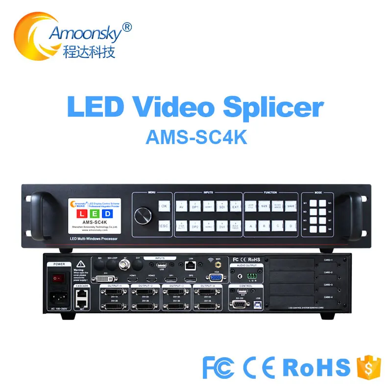 4k Hd светодиодный экран Splicer P10 P8 P6 P4 P3.91 P16 наружный дисплей Видеопроцессор