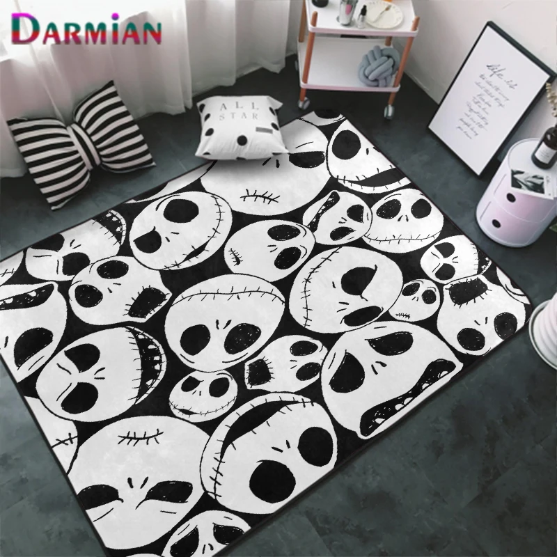

Фланелевый ковер DARMIAN с кошмарным рисунком, мягкий пол для детей, для ползания, детский безопасный ковер, персонализация, домашний декор, ков...